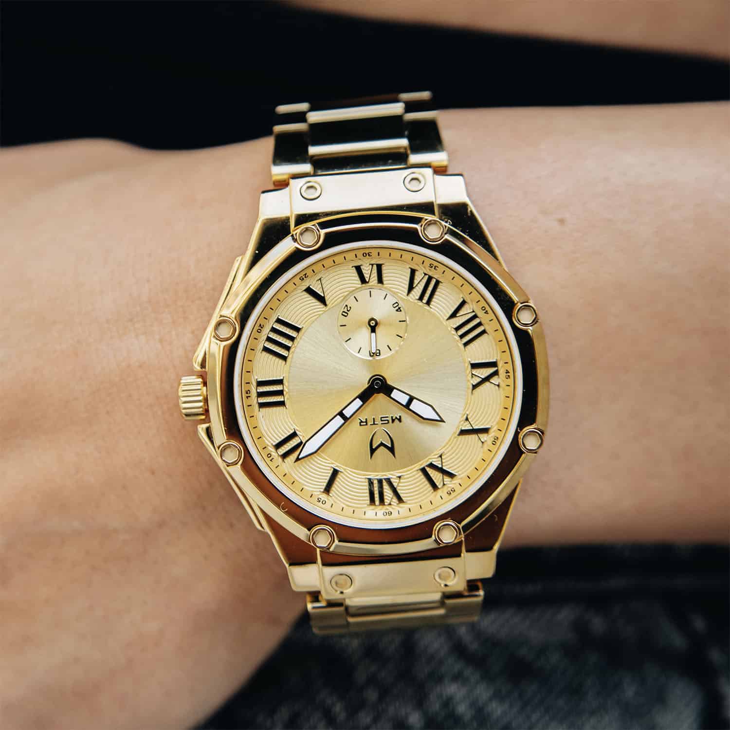 Ultra Slim Polished Gold - MSTR Watches